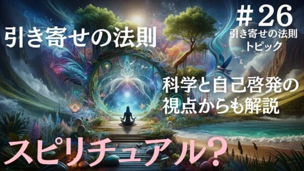 引き寄せの法則はスピリチュアル？科学的視点と自己啓発視点の違いを解説