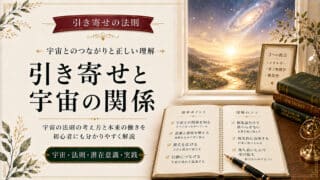 引き寄せの法則と宇宙の関係は？正しい働きについて詳しく解説