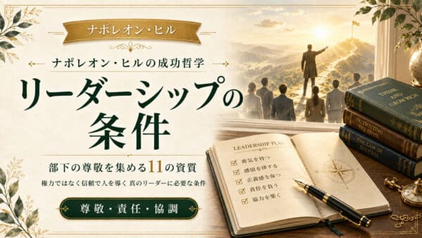 リーダーシップの必須条件とは？部下の尊敬を集める11の資質