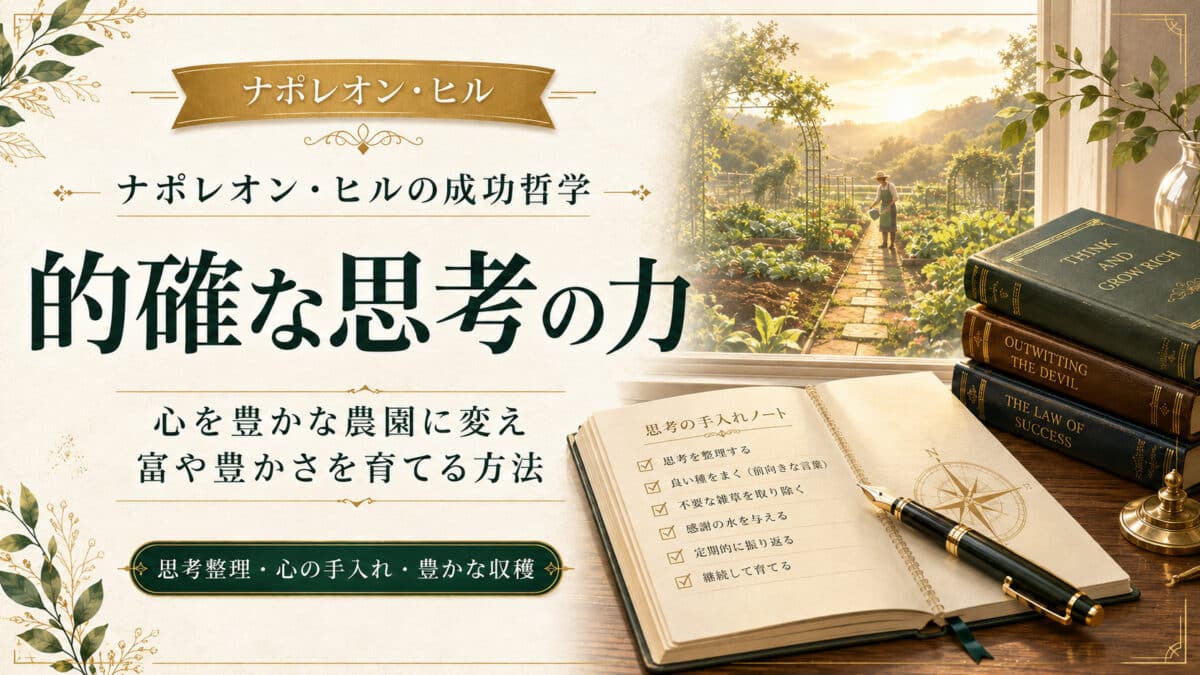 的確な思考の力