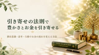 引き寄せの法則でお金の不安を減らす！豊かさを叶える実践ガイド