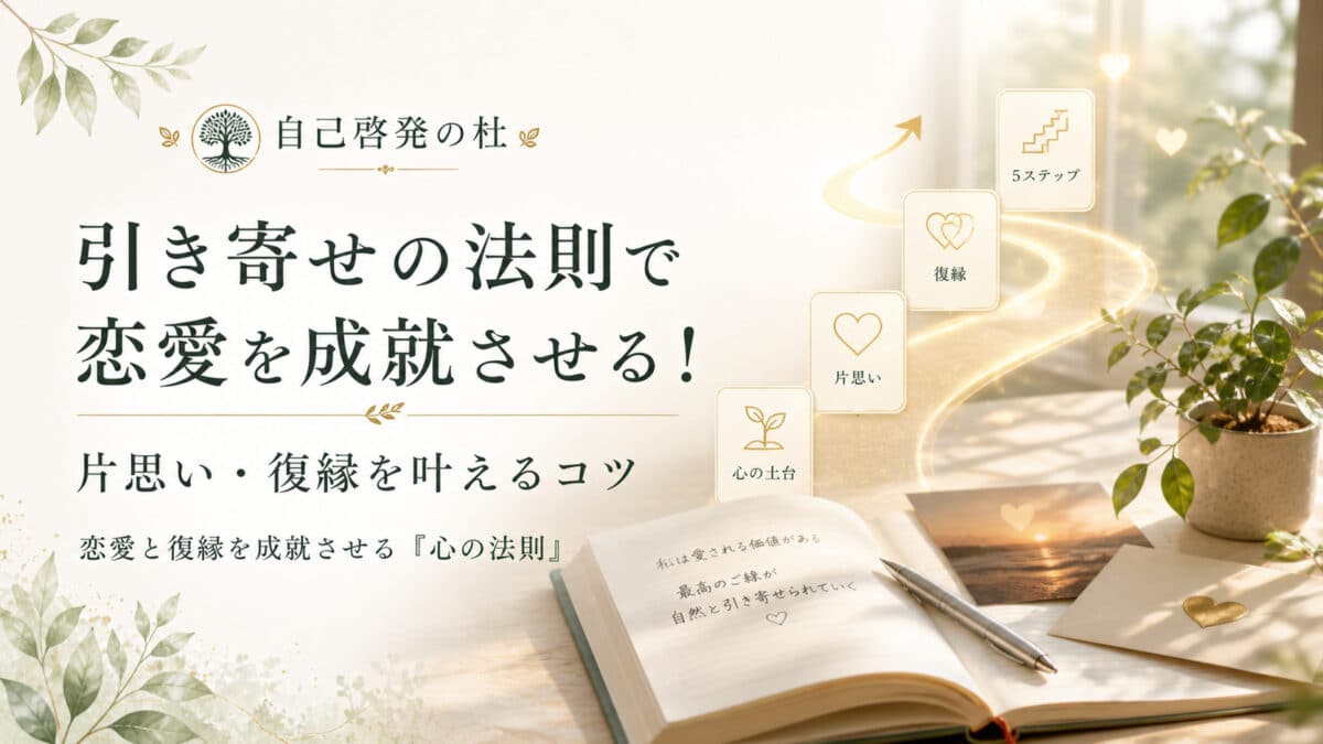 引き寄せの法則と恋愛