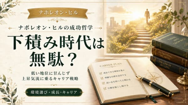 下積み時代は無駄？いきなり上昇気流に乗るキャリア構築の真理