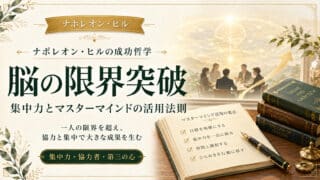 脳の限界突破を可能にする集中力とマスターマインドの活用法則