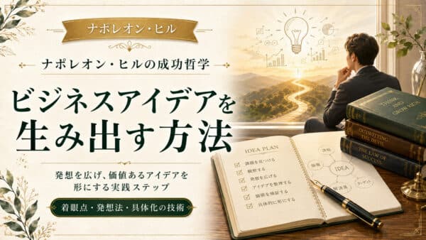 ビジネスのアイデア発想法｜ウールワースの実話から学ぶ成功法則