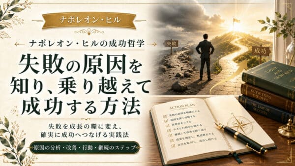 失敗の原因を克服！自滅を招く致命的な欠点と未然に防ぐ方法