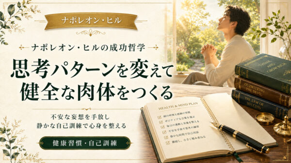 思考パターンの変化が現実化！健全な肉体を作る習慣と大言壮語の罠