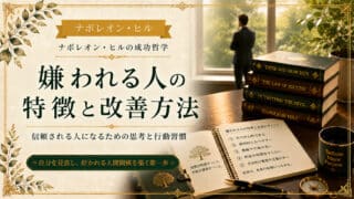 嫌われる人の特徴｜魅力的な個性を破壊する25の悪習