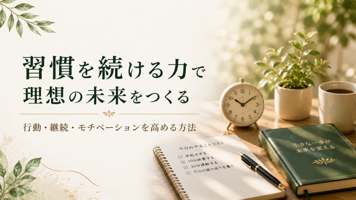 自己啓発の習慣化