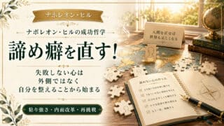 諦め癖を直す！子供のパズルから学ぶ失敗しない心の作り方