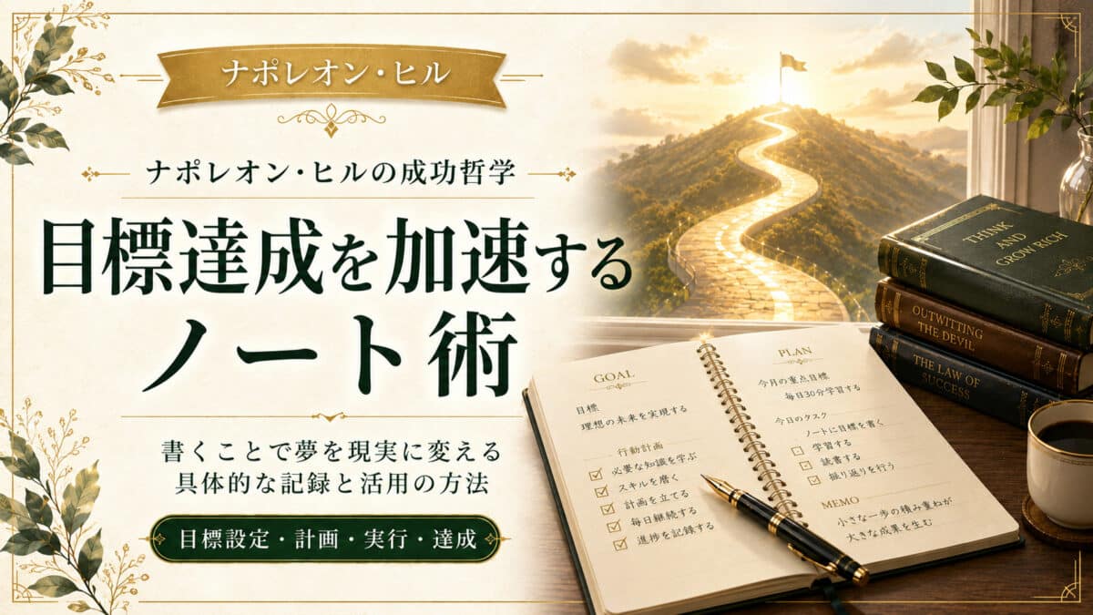 目標達成ノート術