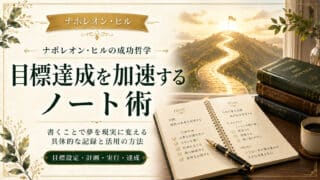 目標達成ノート術！アインシュタインも実践した思考の整理法