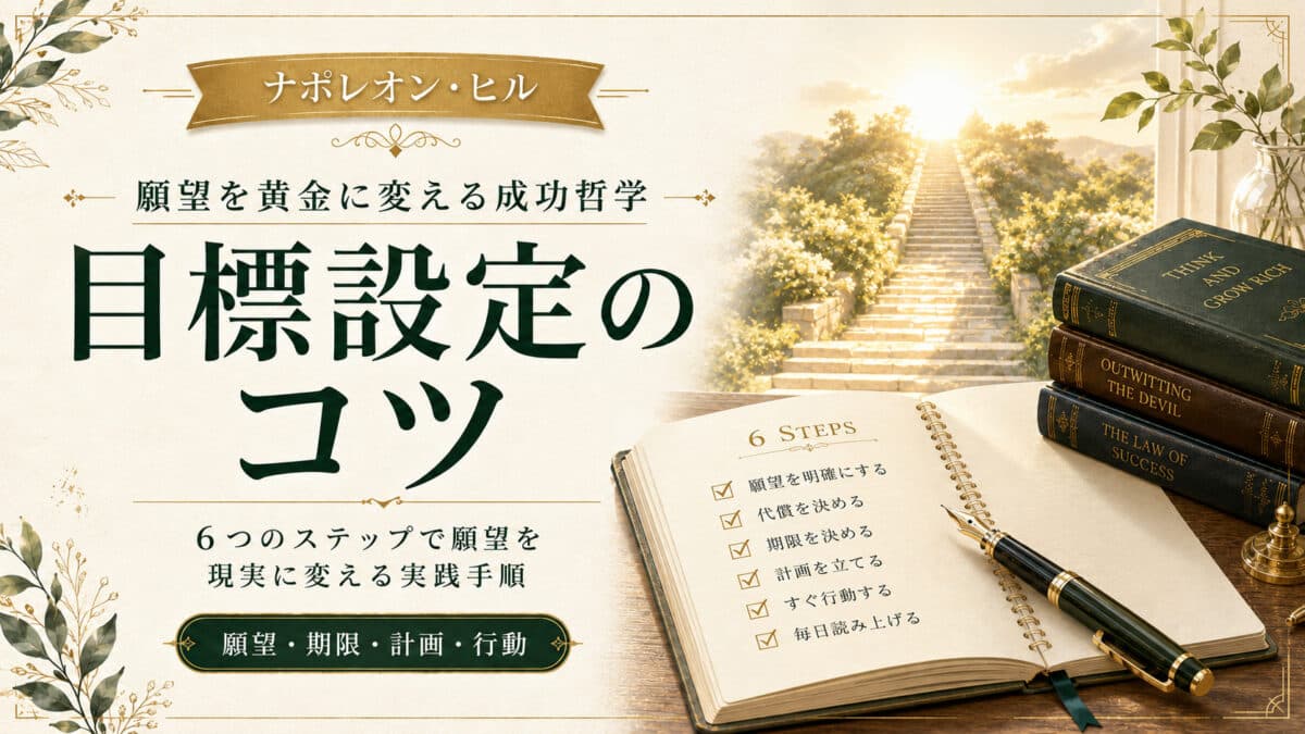 目標設定のコツ