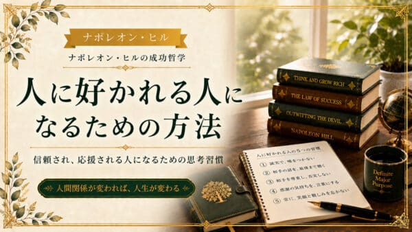 人に好かれるには？最大の資産「パースナリティ」の磨き方
