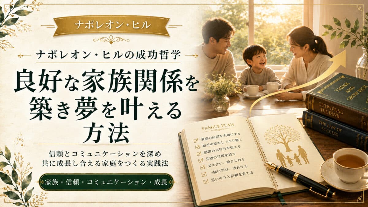 家族関係を改善する方法
