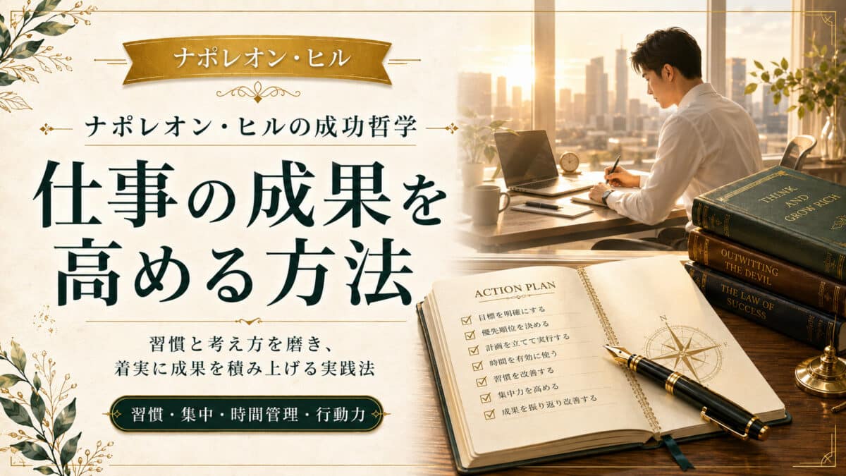 仕事のパフォーマンスを上げる方法