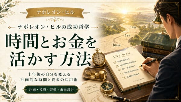 時間の使い方が上手い人に学ぶ十年後を決める資金と時間活用術