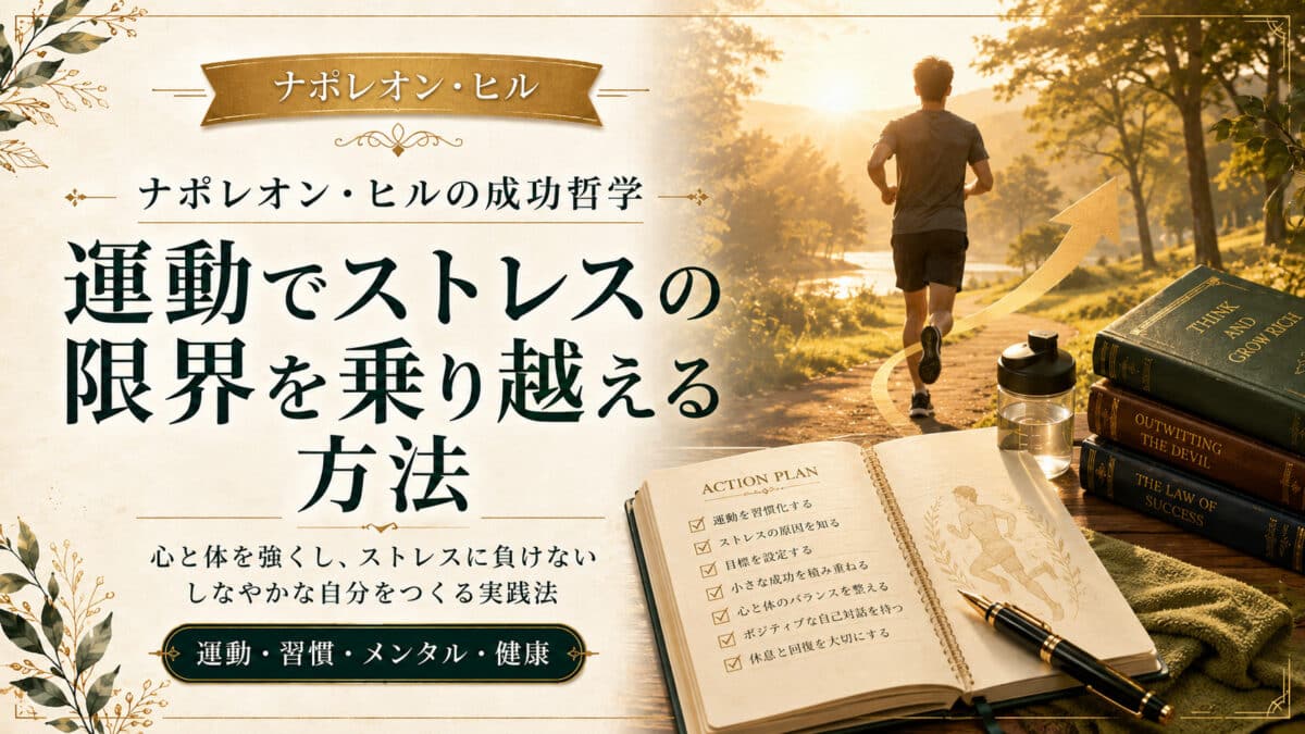 運動でストレスを克服する方法