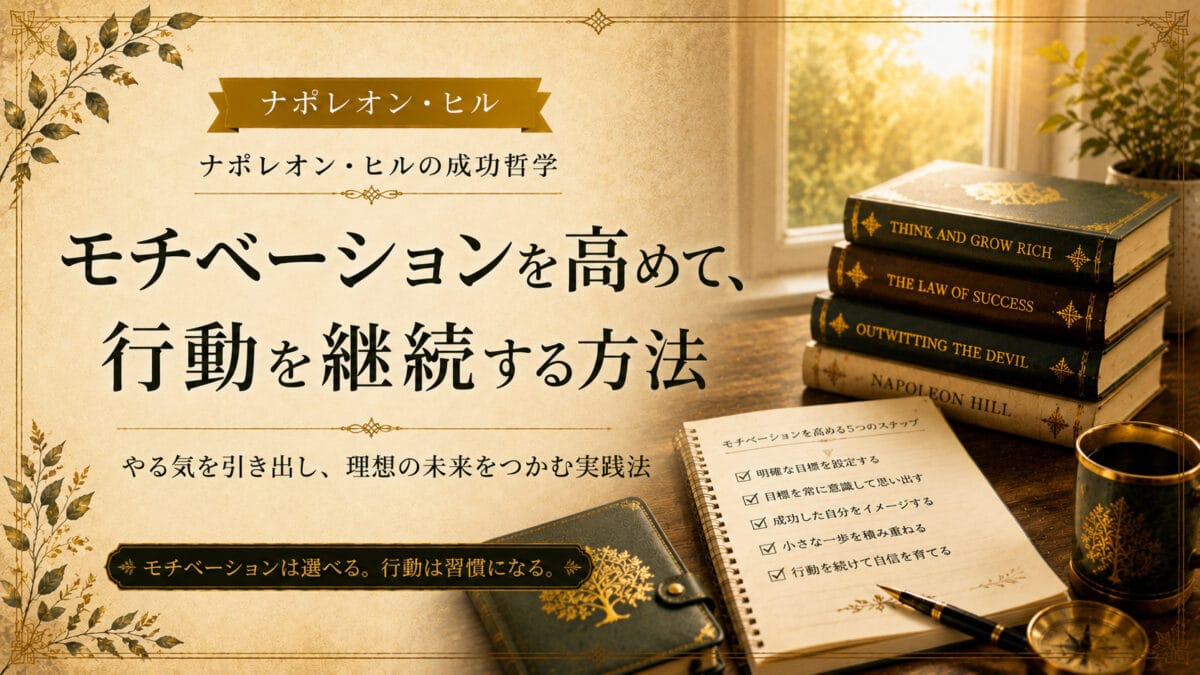 モチベーションを高める方法
