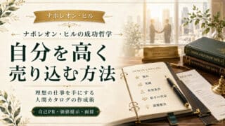 自分を高く売り込む方法！理想の仕事を手にする人間カタログ