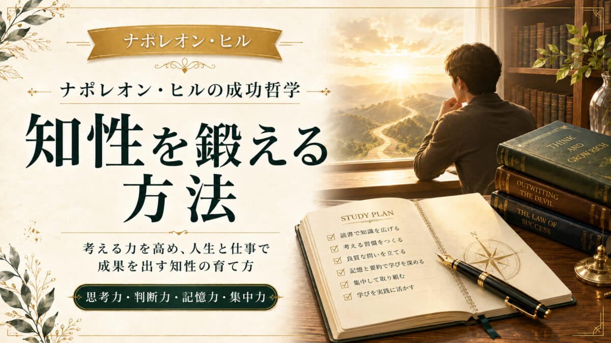 知性を鍛える方法
