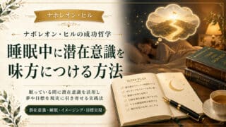 睡眠中の潜在意識を活用！エジソンが実践した目覚ましとアイデア獲得法