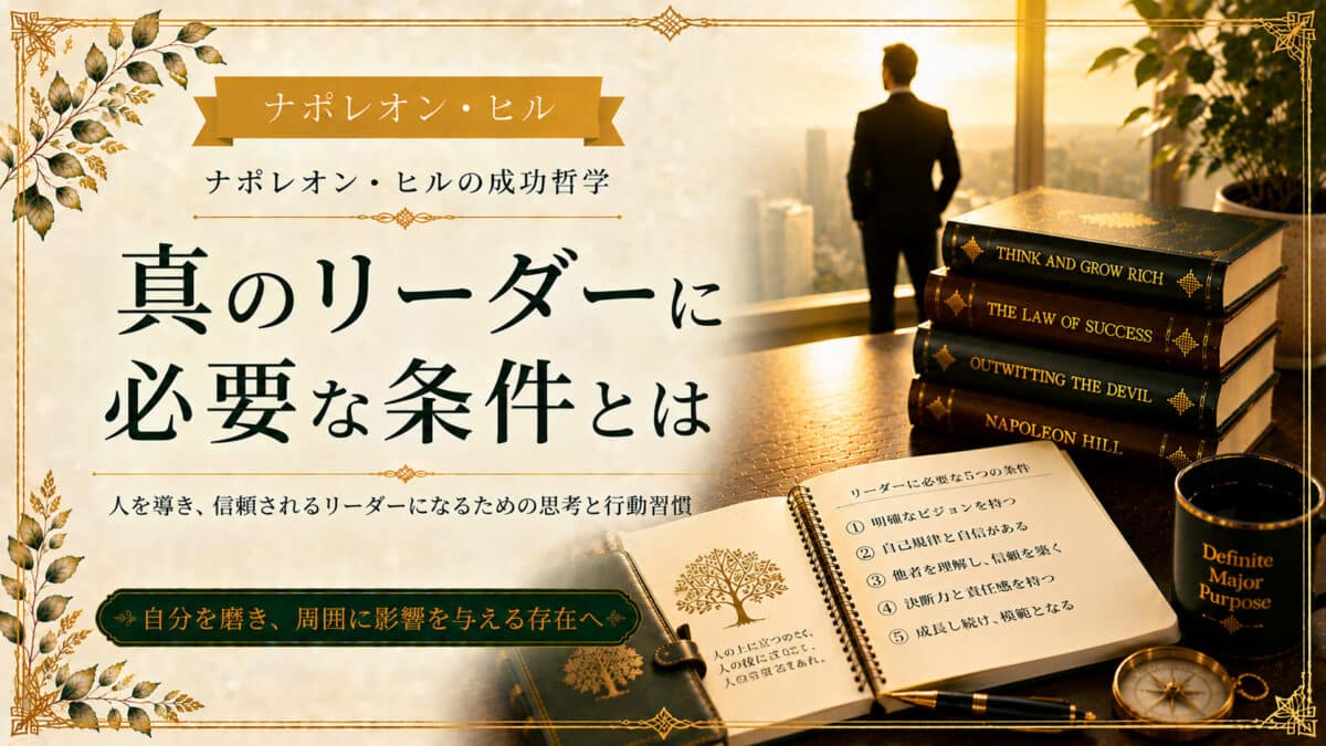 リーダーシップの条件