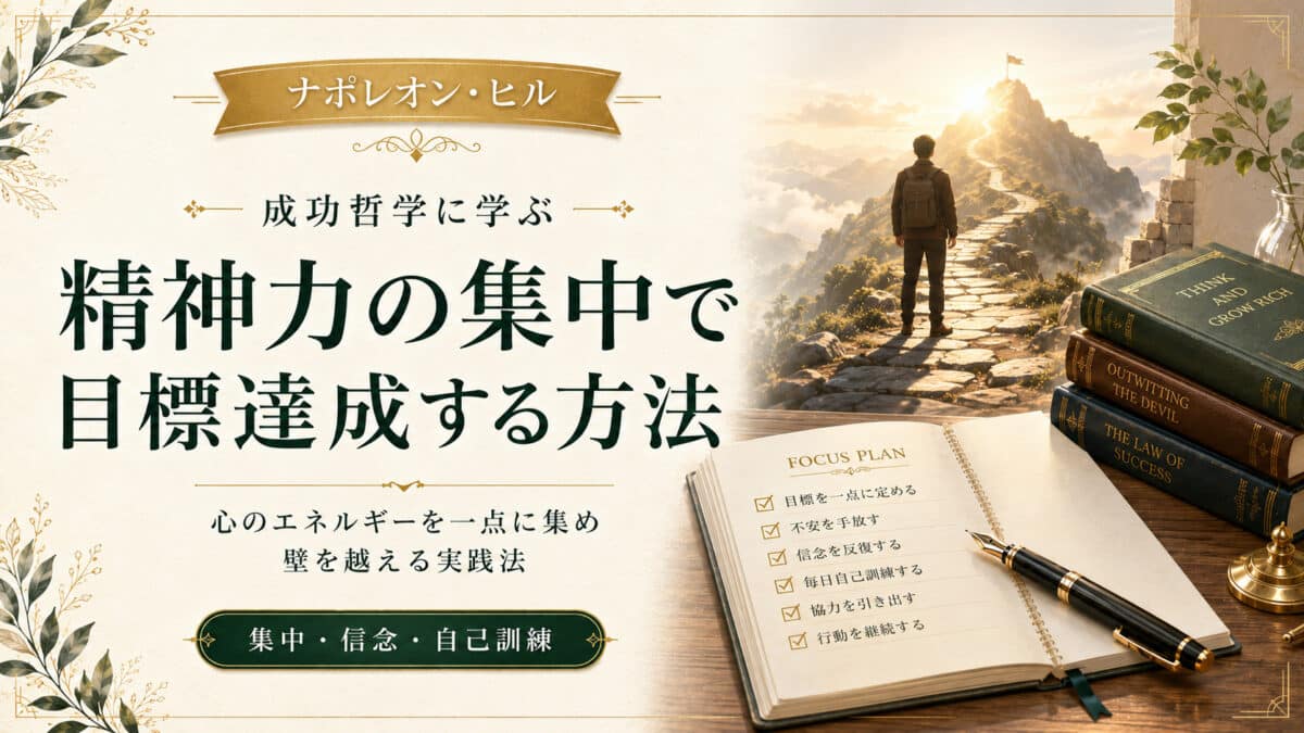 精神力で目標達成したガンジー
