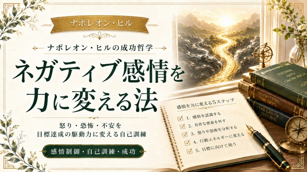 ネガティブ感情のコントロール