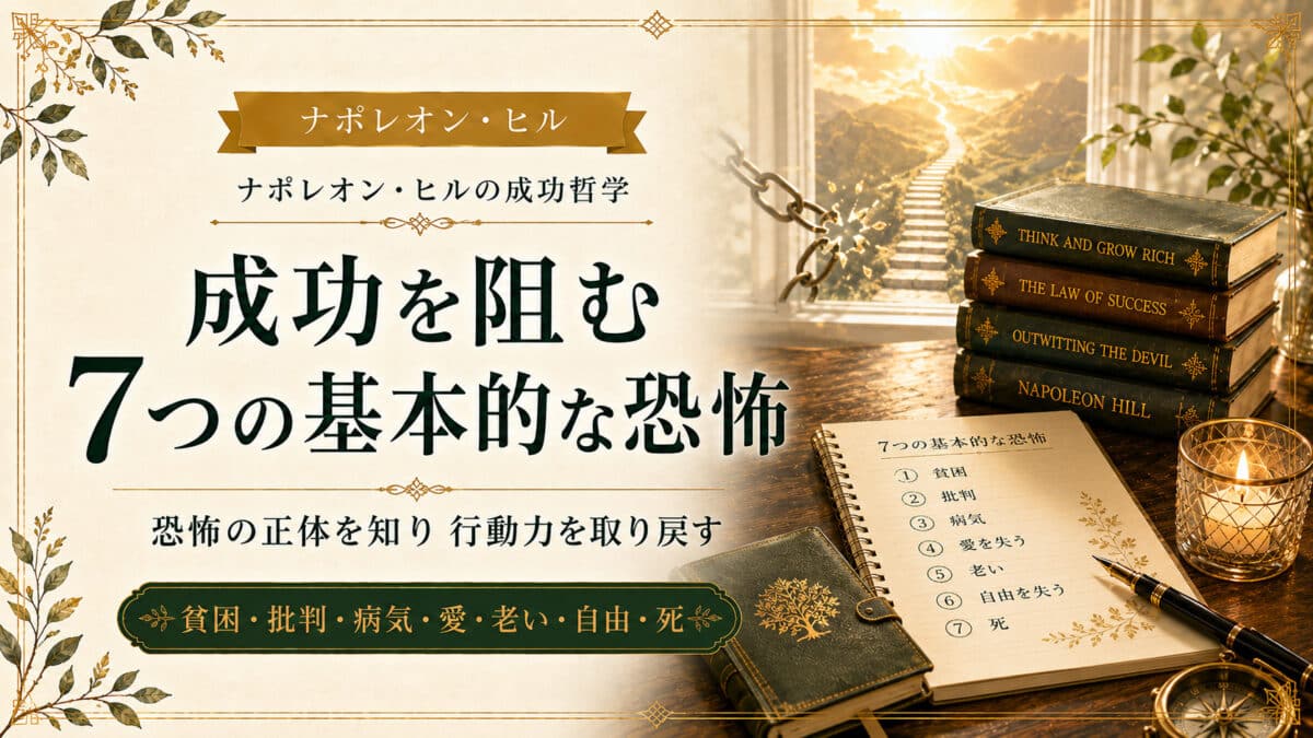 ７つの恐怖の克服
