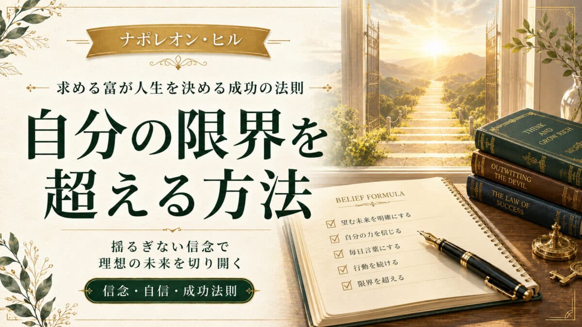 自分の限界を超える
