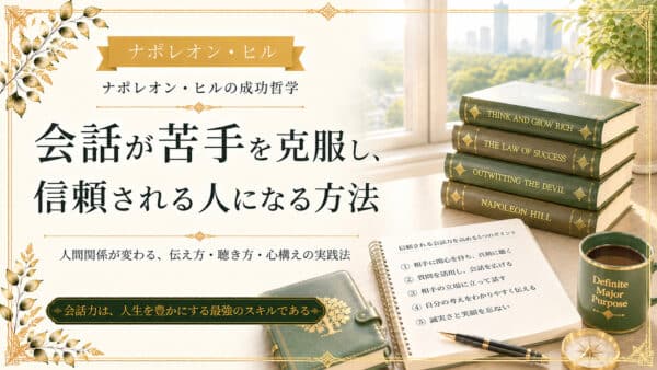 会話の苦手意識を克服して人間関係を円滑にさせる4つの技術