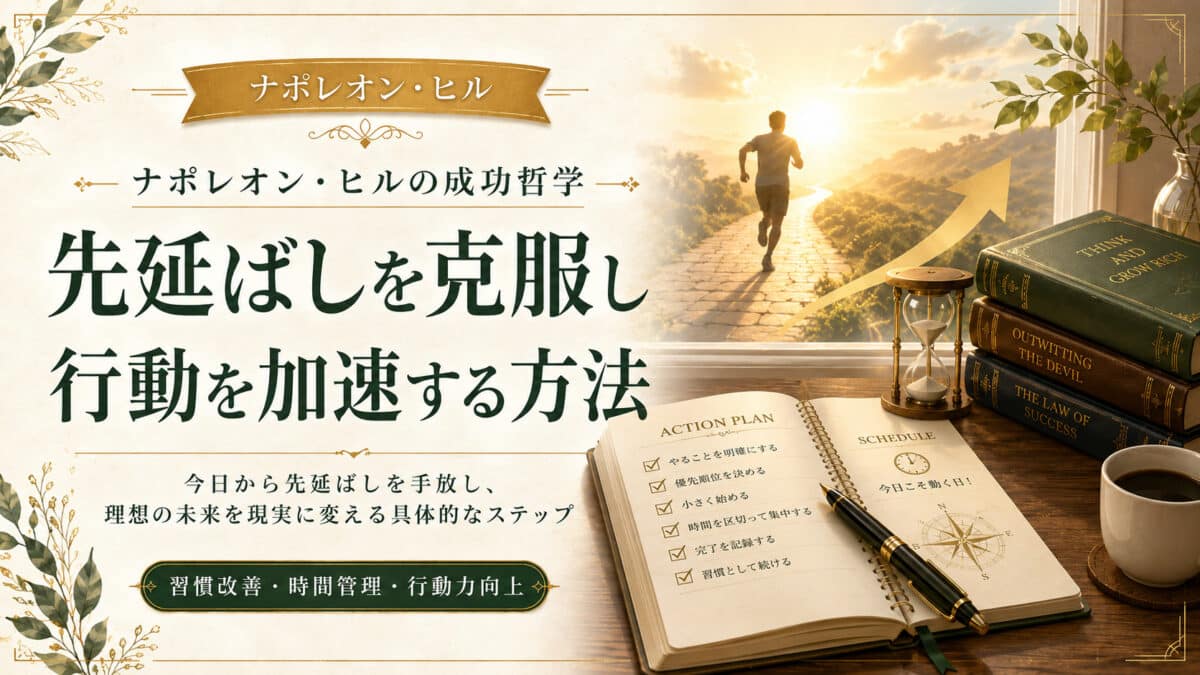 先延ばしを克服する