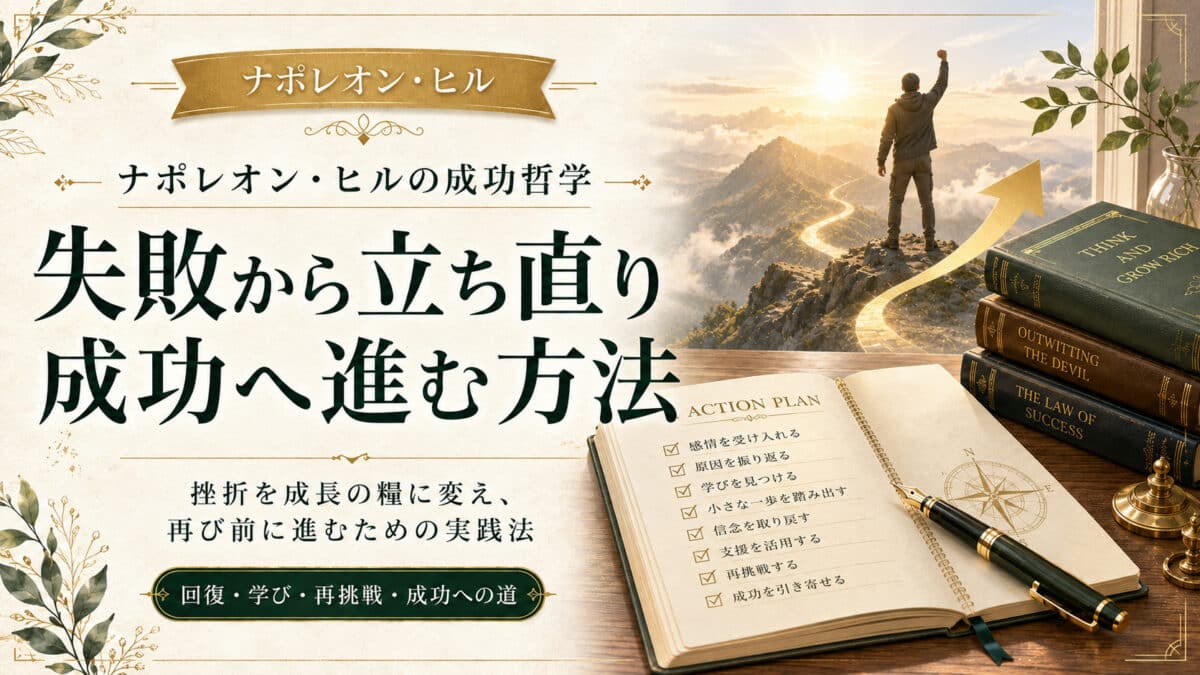 自分の弱点を克服する