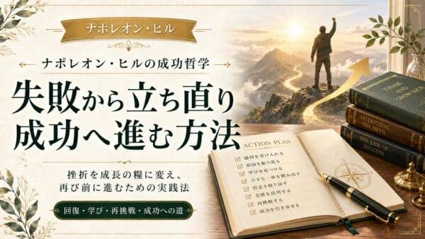 自分の弱さを克服して自信を持つ！エマースンに学ぶ逆境の利益