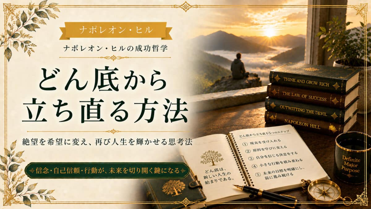どん底からの回復