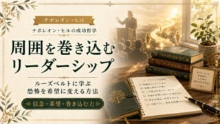 周囲を巻き込むリーダーシップ！ルーズベルトの恐怖克服法