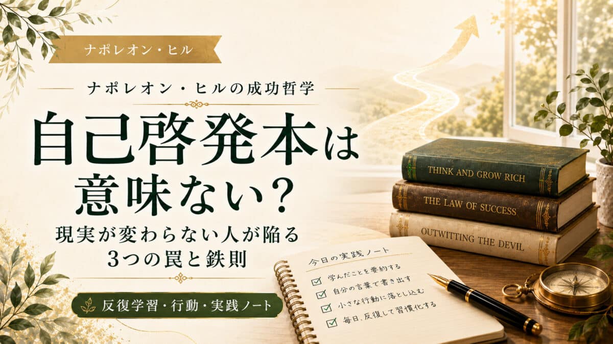 自己啓発本の学び方