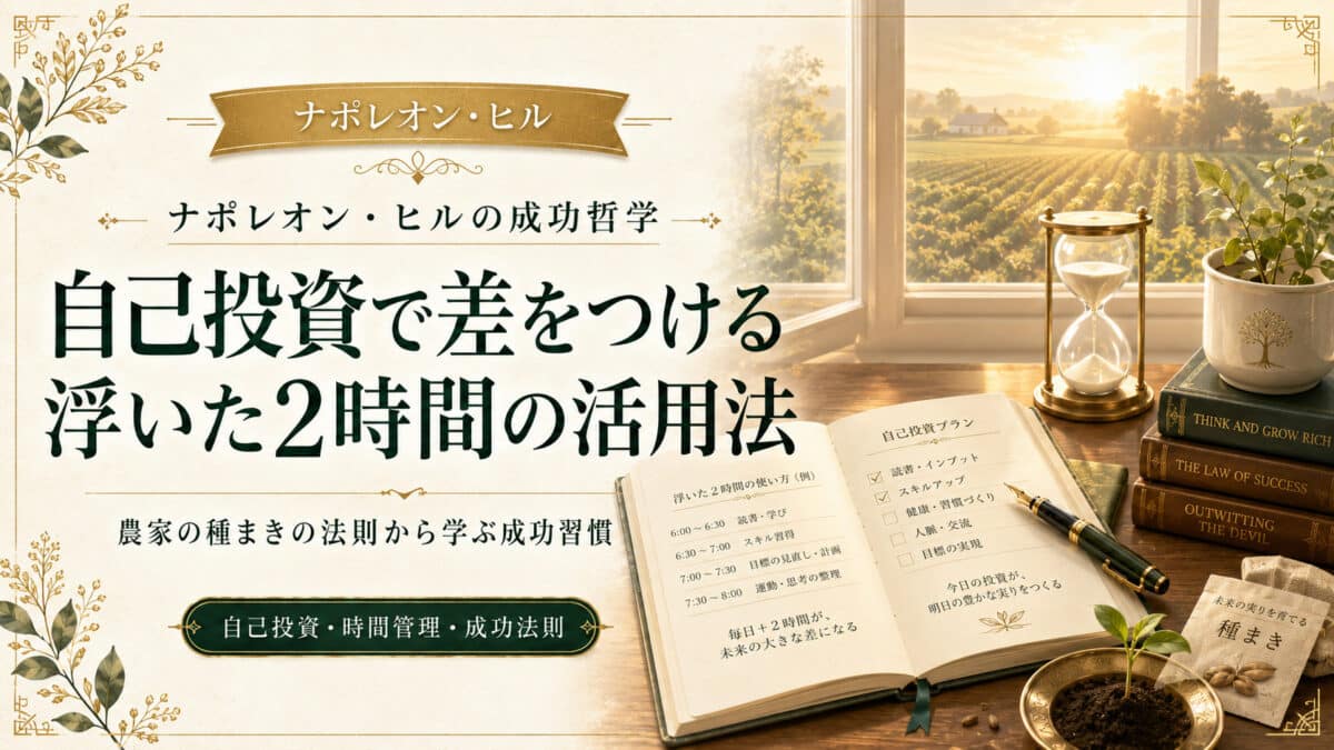 自己投資と時間管理