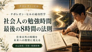 社会人の勉強時間！成功を勝ち取る「最後の8時間」の法則