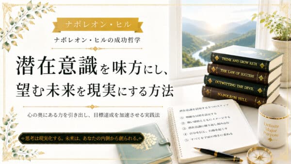 潜在意識で願望実現する｜カーネギーが語る明確な目標のメカニズム