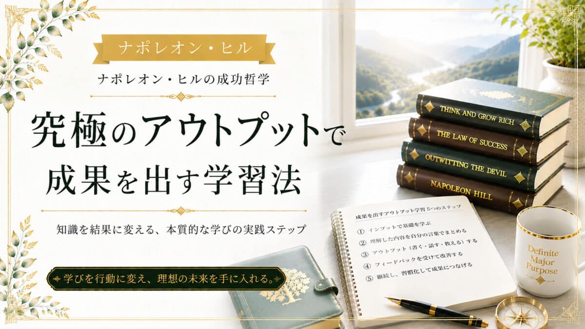 究極のアウトプット勉強法