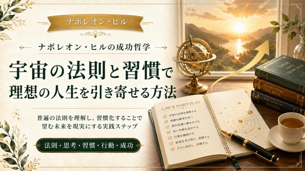 宇宙の法則と習慣
