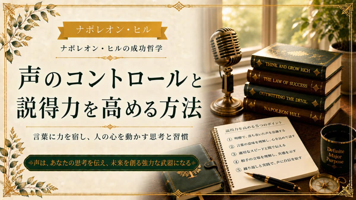 ボイスコントロールと説得