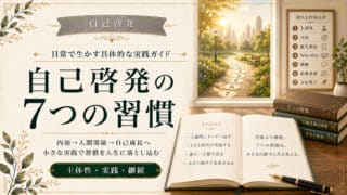 自己啓発の7つの習慣を日常で活かす実践ガイドと継続のコツ