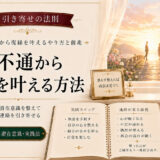 引き寄せの法則で音信不通から復縁