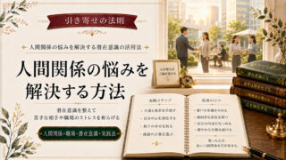 引き寄せの法則で人間関係の悩みを解決する潜在意識の活用法