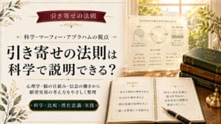 マーフィーやエイブラハムの引き寄せの法則の違いと科学的根拠