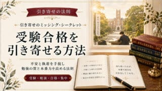 引き寄せの法則で大学受験の合格と英語学習を成功させる勉強法