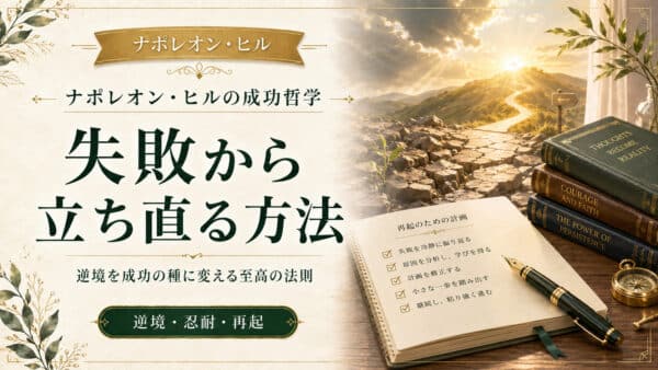 失敗から立ち直る方法！逆境を成功の種に変える至高の法則
